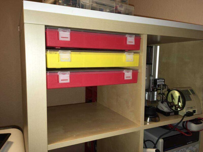 Ikea Expedit / Kallax İçin Çeşitlilik Kutusu Rafı Plastik Aparat