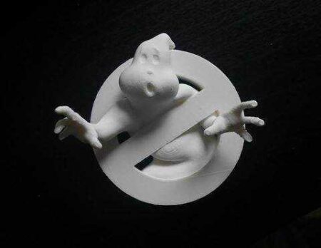 Ghostbusters logosu  Dekoratif Aksesuar Organik Plastikten