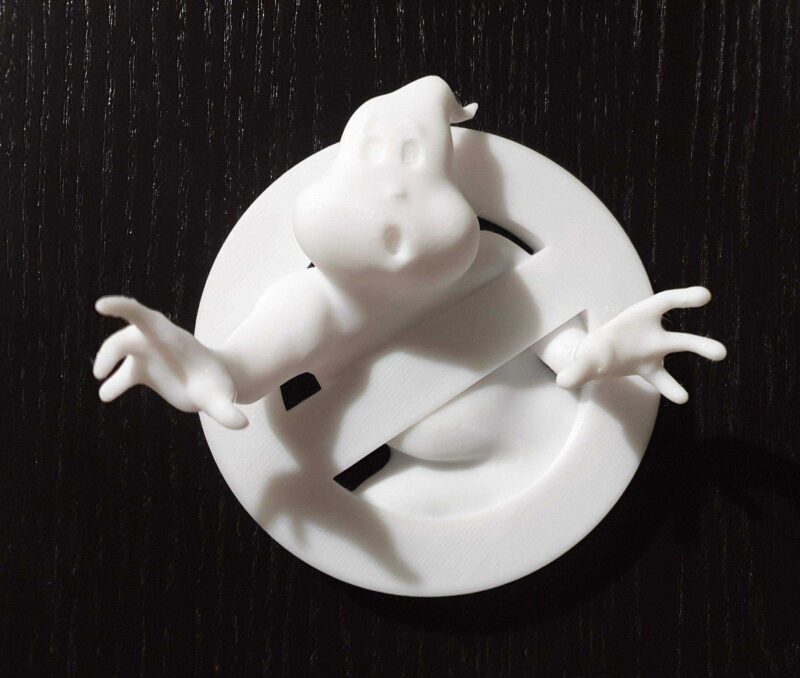 Ghostbusters logosu  Dekoratif Aksesuar Organik Plastikten - Görsel 2