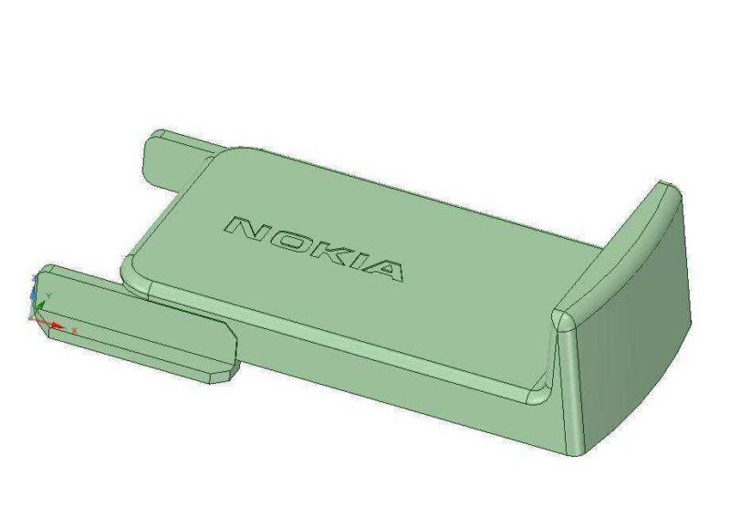 Nokia Cr-115 Araç Tutucu Genişletici Plastik Aparat - Görsel 3