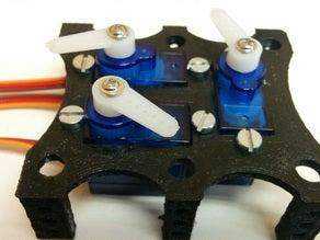 3 servo 9g için Masa / Montaj - Uçak R / C için  Organik Plastik