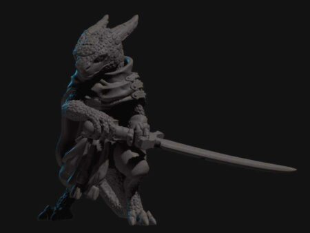 Kobold Kensei Monk Minyatür Plastik Aparat