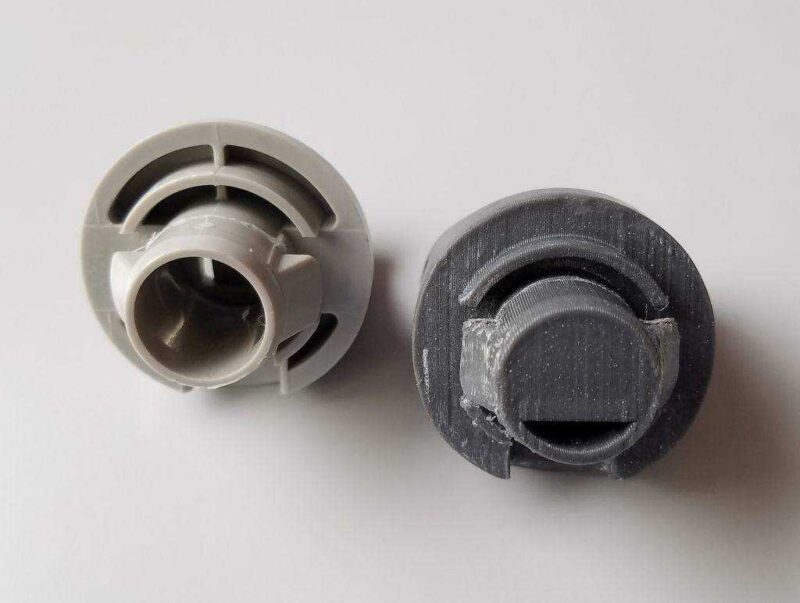 Nissan İçin Güneşlik Klibi Plastik Aparat - Görsel 2