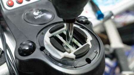 Logitech G27 H-Shifter Sertleştirici Plastik Aparat