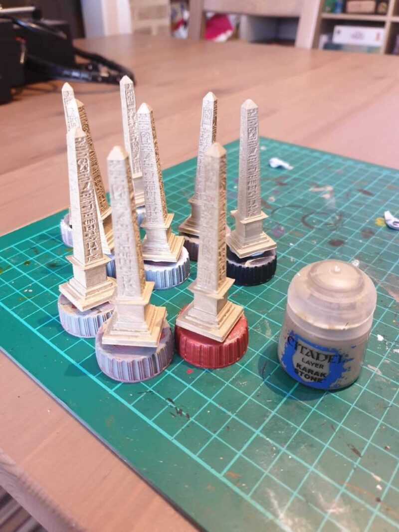 Kemet İçin Dikilitaş Plastik Aparat - Görsel 2