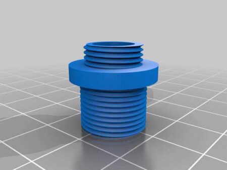 Airsoft Konu Adaptörü 12Mm İla 14Mm Plastik Aparat