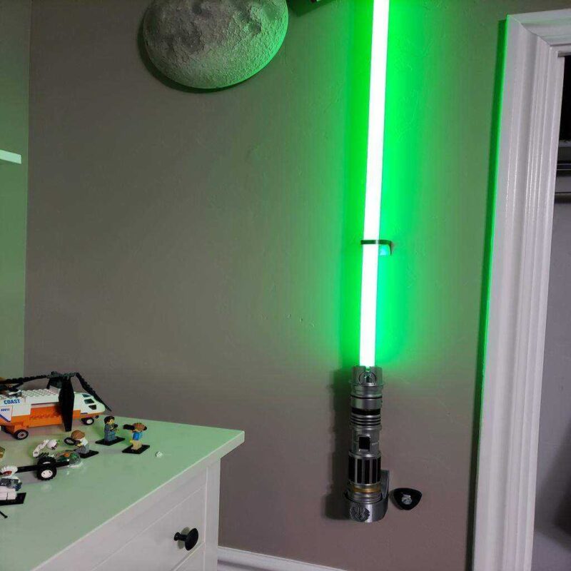Savi Nin Atölyesi Lightsaber Duvara Montajı Plastik Aparat - Görsel 3