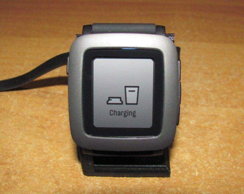 Pebble Time şarj yuvası aparatı masaüstü tutucu Koruyucu - Görsel 4