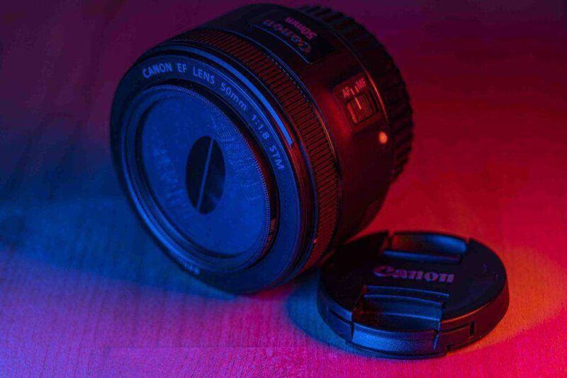 Anamorfik Filtre Canon Ef 50Mm F / 1.8 Stm Plastik Aparat