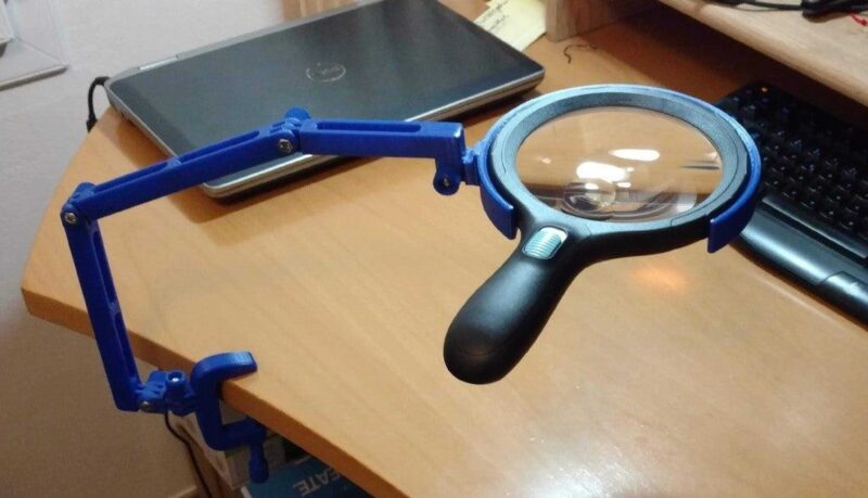 Monture Pook Loupe 5.5 - Cam Büyüteç 5.5 İçin Montaj Plastik Aparat - Görsel 2