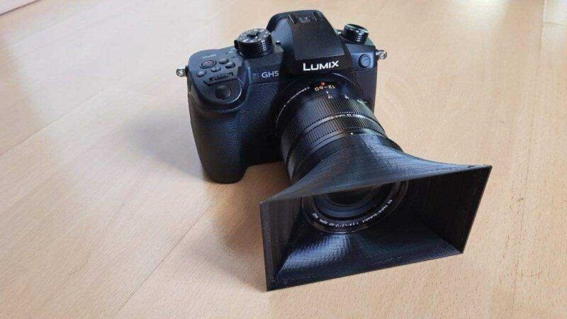 Objektif Koruyucu Panasonic Lumix GH5 Leica 12-60mm  Aparat - Görsel 2