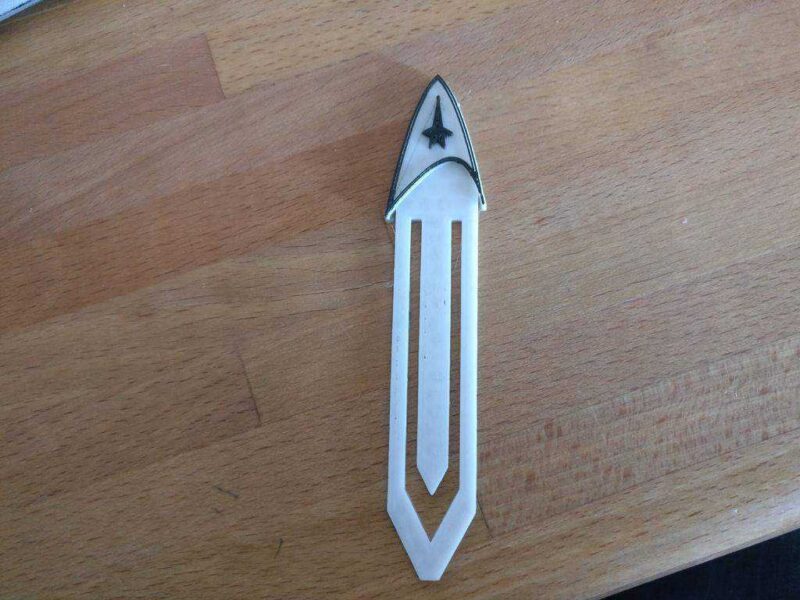 Star Trek Insignia Yer İşareti Plastik Aparat - Görsel 3