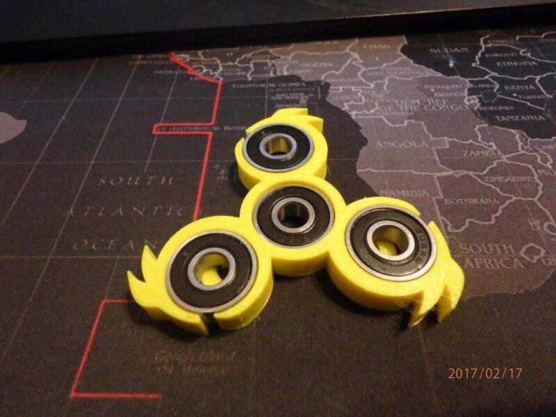 Ejderha Fidget Spinner - Wingnut2K #1 Plastik Aparat - Görsel 2