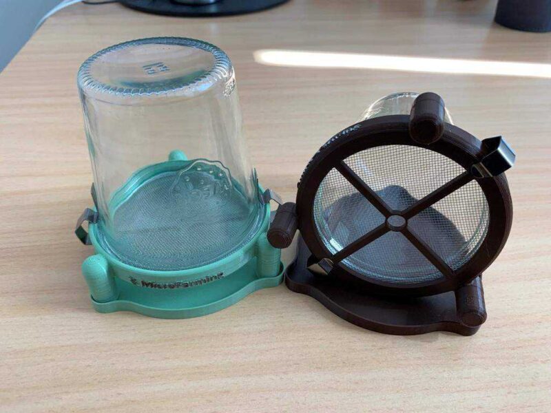 Weck Jar-Edition Filiz Filizlenen Cam Mikrogreenler Büyüyen Filizler Germinator Plastik Aparat - Görsel 2