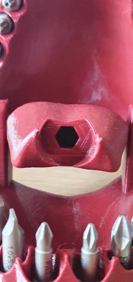 Denture Bit Tutucu Rapidaptor Edition İçin Diller Plastik Aparat