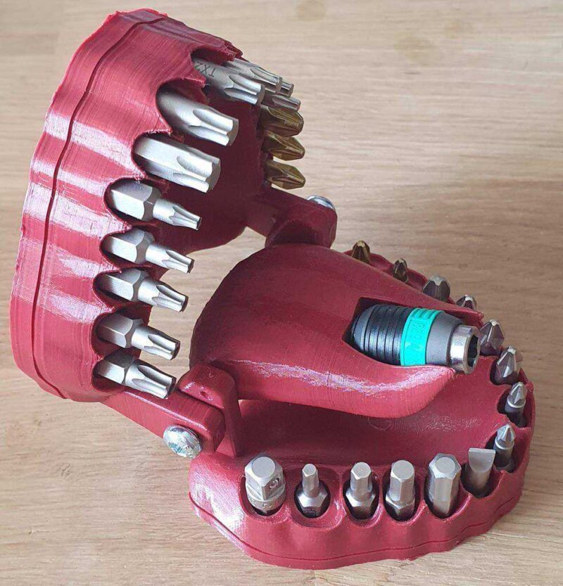 Denture Bit Tutucu Rapidaptor Edition İçin Diller Plastik Aparat - Görsel 2