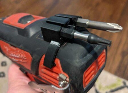 Milwaukee M12 1/4 Hex Screwdriver Bit Tutucu Plastik Aparat