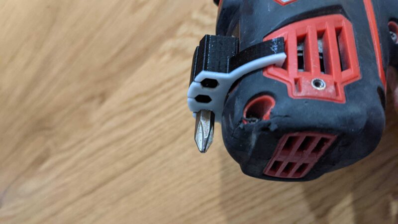 Milwaukee M12 1/4 Hex Screwdriver Bit Tutucu Plastik Aparat - Görsel 3