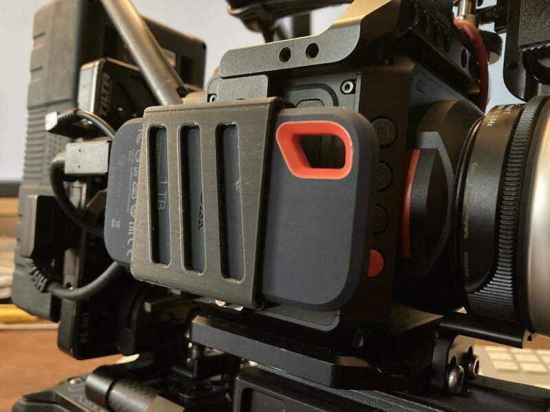 Z-Cam Nato Ray Sandisk Ssd Tutucu Plastik Aparat - Görsel 2