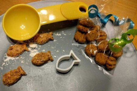 Balık Şekilli Organik Plastikten Dekoratif Kurabiye Kalıp Kesici