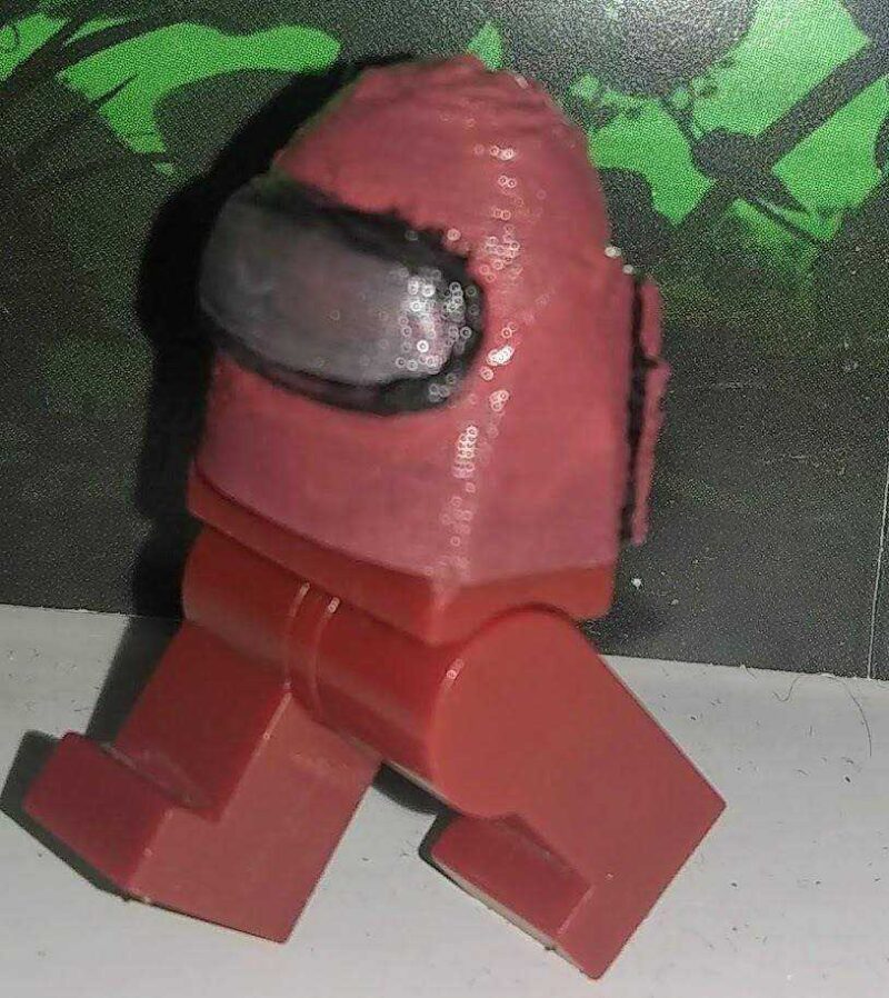 Lego Hakkımızda - Crewmate Helmet Parçası. Plastik Aparat - Görsel 2