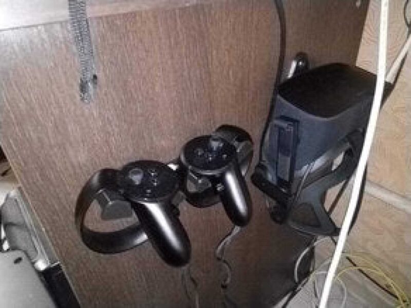 Oculus Touch Duvara Montaj Tutucu Askısı Standı Aparatı Organizer - Görsel 3