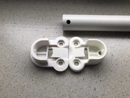 Ikea Pax Gardırop Giysi Demiryolu Tutucu (Ikea Pax Kleiderstangenhalter) Plastik Aparat