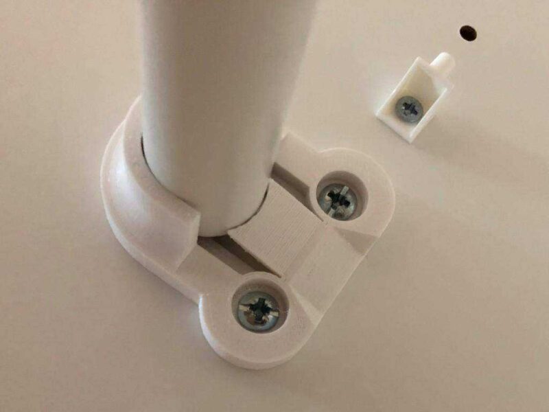 Ikea Pax Gardırop Giysi Demiryolu Tutucu (Ikea Pax Kleiderstangenhalter) Plastik Aparat - Görsel 3