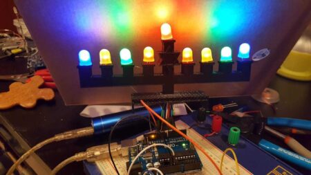 5Mm Led Ler İçin Menorah Plastik Aparat