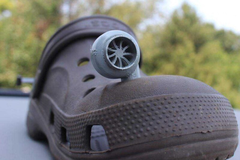 Crocs İçin Araba Mod Kiti Plastik Aparat - Görsel 2