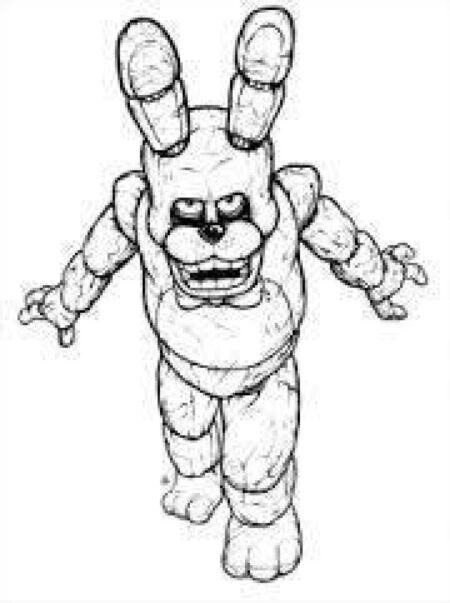 Bonnie Fnaf Plastik Aparat