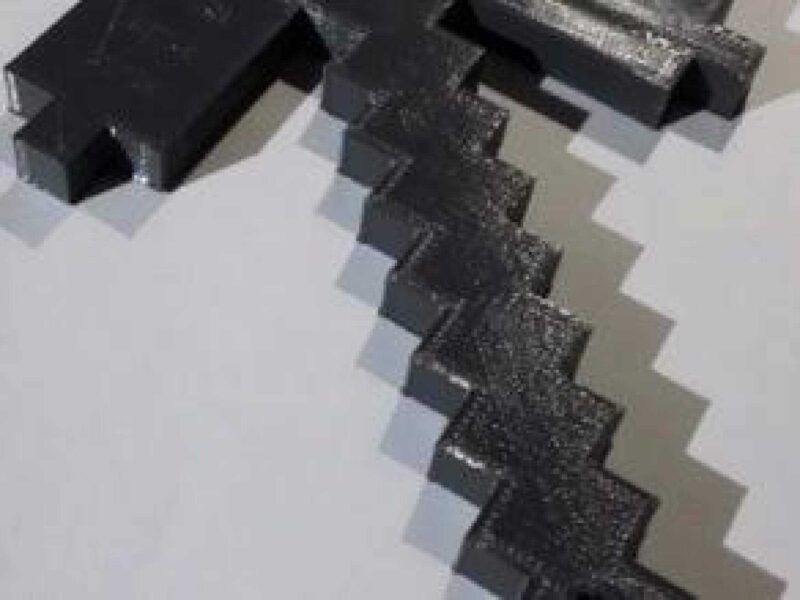 Minecraft Pırlanta Kazma Plastik Aparat - Görsel 2