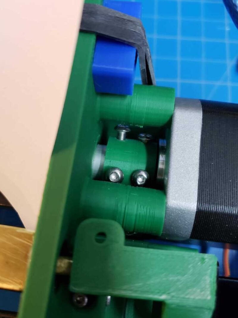 A4 Pen Plotter - Ek Parçalar (Servo) Plastik Aparat - Görsel 4