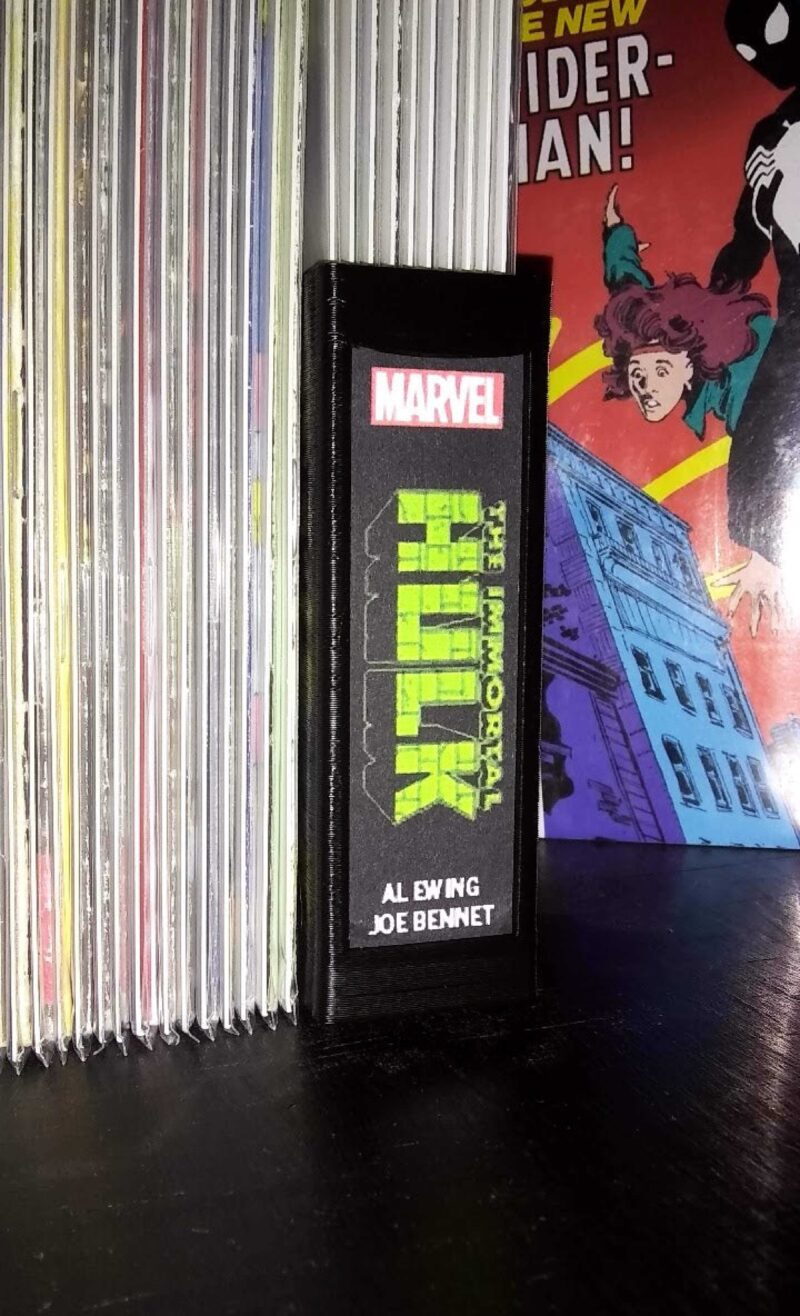 Komik Backstrip Kitap- Dergi Tutucu Dekoratif Aksesuar
