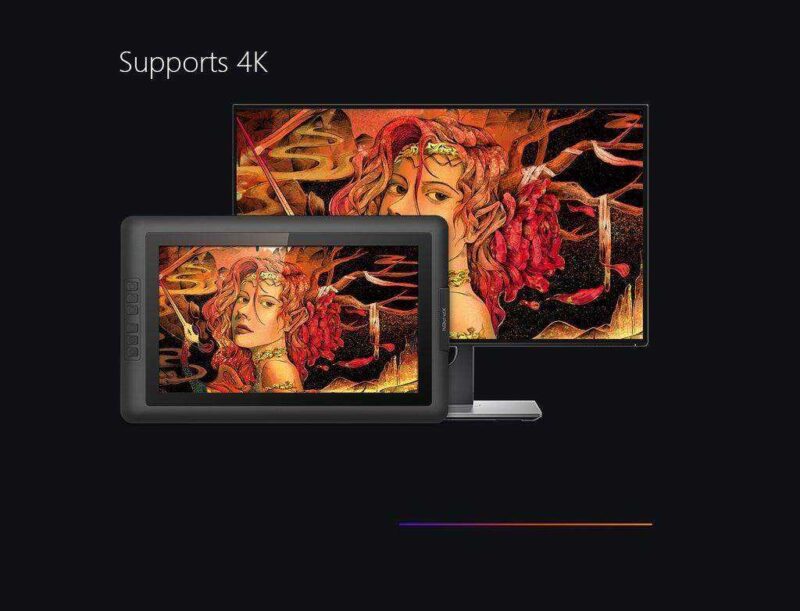 Xp-Pen Artist15.6 15.6 İnç Ips Çizim Monitörü Kalem Ekranı Plastik Aparat - Görsel 2