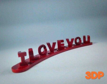 I LOVE YOU FOREVER Yazılı Dekoratif  Süs Eşyası Hediyelik