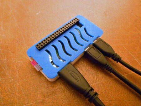 Raspberry pi 0 Koruyucu Kutu Muhafaza Plastik Hazneli Aparat