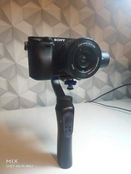 Sony A6000 Zhiyun Pürüzsüz Q Modu Tutucu Dekoratif Aparat