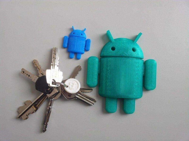 Android mıknatıs  Organik Plastikten Aksesuar Dekoratif - Görsel 2