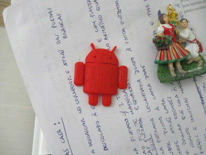 Android mıknatıs  Organik Plastikten Aksesuar Dekoratif - Görsel 3