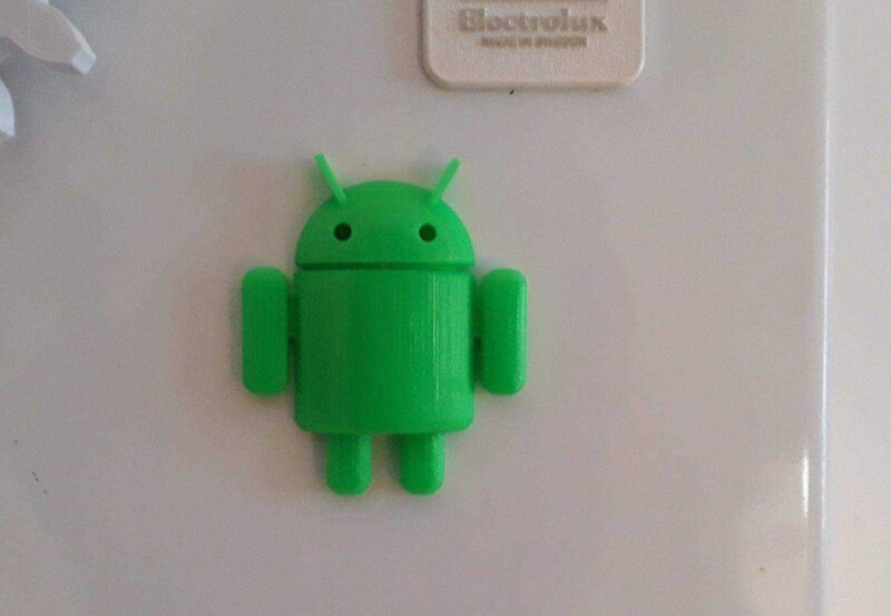 Android mıknatıs  Organik Plastikten Aksesuar Dekoratif - Görsel 4