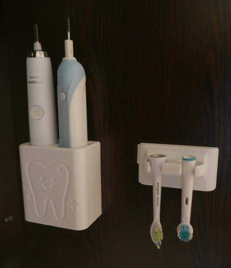 Elektrikli Diş Fırçası Tutucu Plastik Aparat