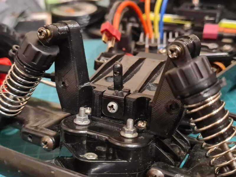 Tamiya Blitzer / Ayı Hawk Ön Şok Strut Kulesi Kanuck Remix Kyle Orijinal Plastik Aparat - Görsel 2