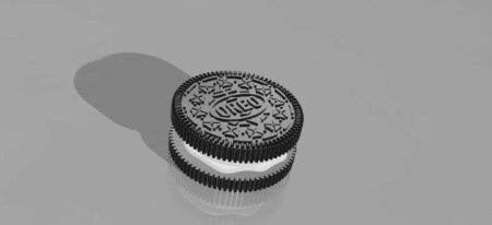 Oreo Cookie Herb Öğütücü Plastik Aparat
