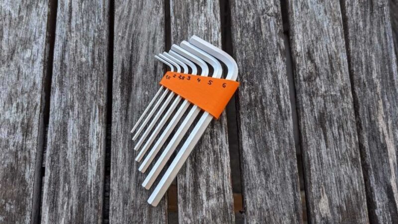 Allen/Hex Anahtar Tutucu 1.5 - 6 Mm Plastik Aparat