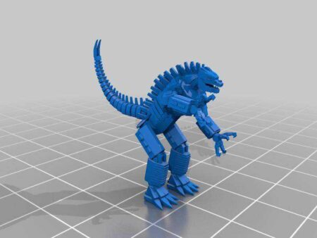 Mechagodzilla 2021 El Yumruk Plastik Aparat