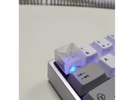 Spiral Küp Keycap (Mx) Plastik Aparat