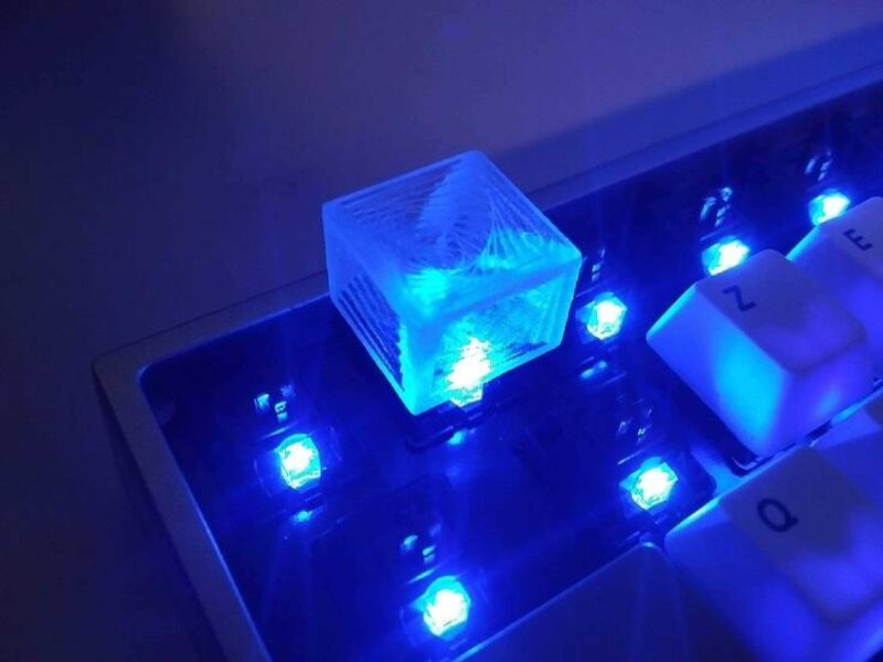 Spiral Küp Keycap (Mx) Plastik Aparat - Görsel 2
