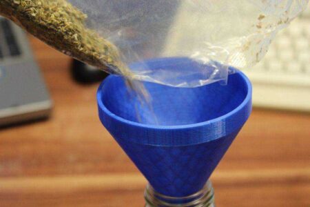 Baharat Kavanozu İçin Huni Plastik Aparat