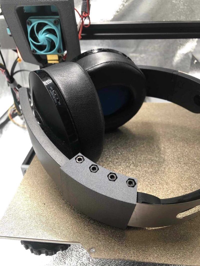 Playstation Platinum Kablosuz Kulaklık Menteşe Fix Plastik Aparat